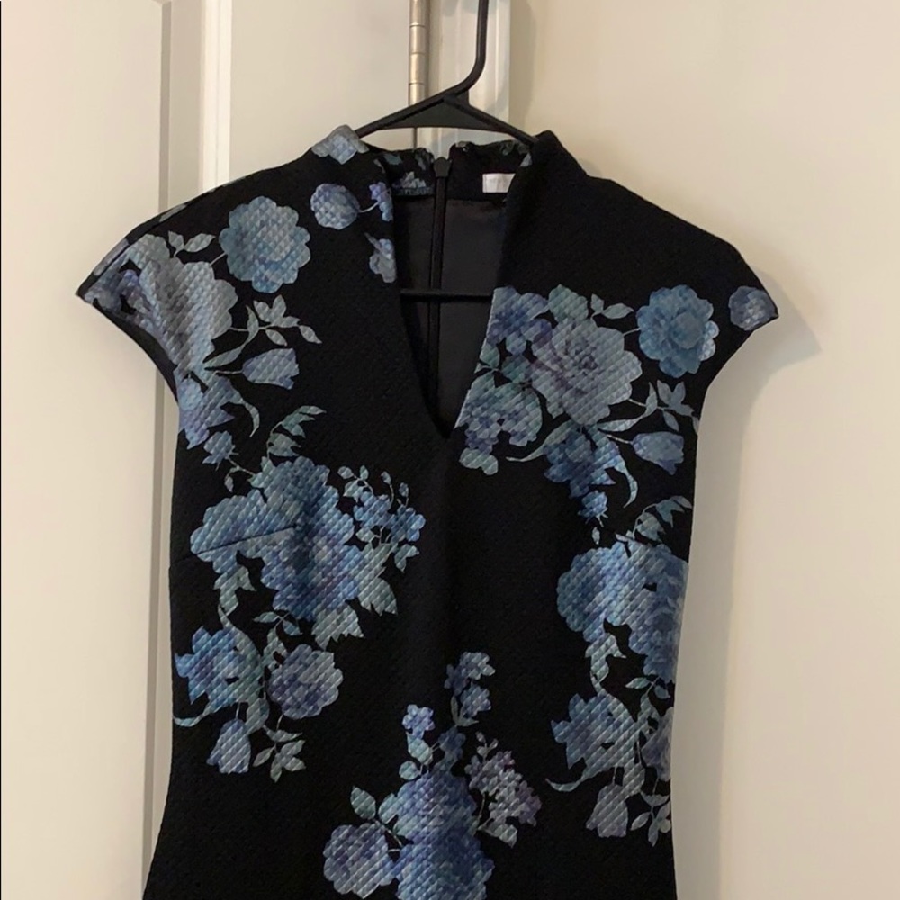 New York & Company black and blue dress size xs